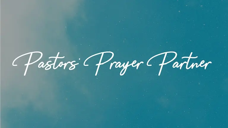 Pastor's Prayer Partners