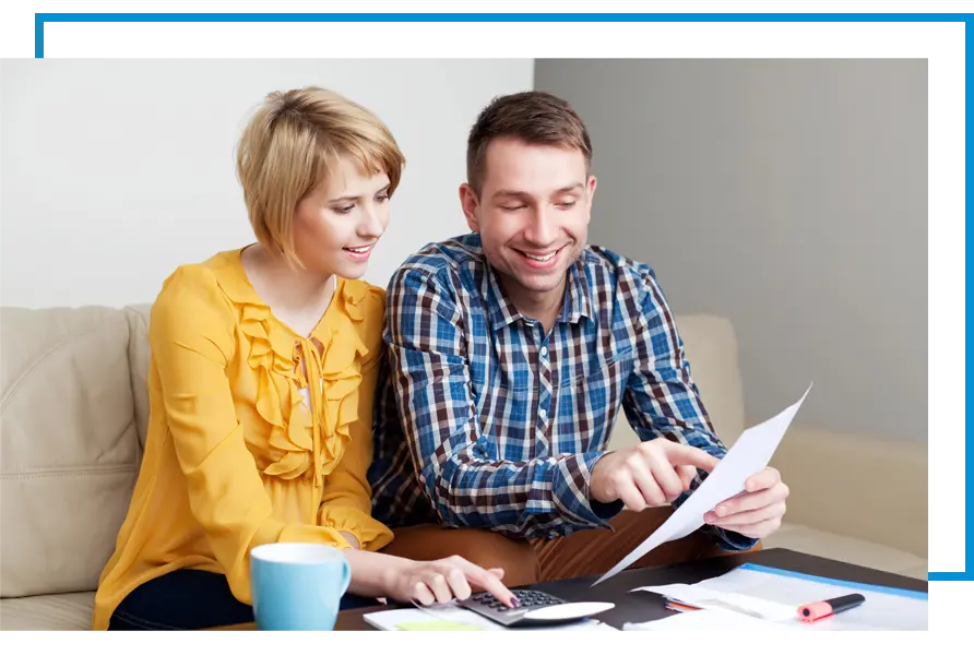 Financial Peace - Couple Managing Money